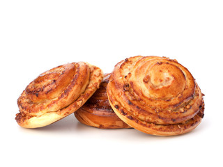 Homemade cream roll