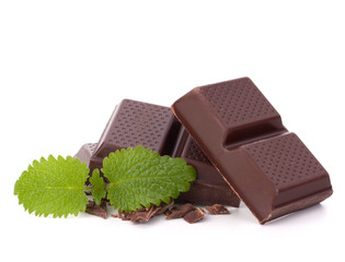 Chocolate bars stack