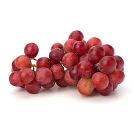 Perfect bunch of red grapes