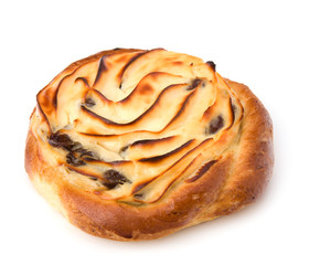 Delicious sweet cream bun