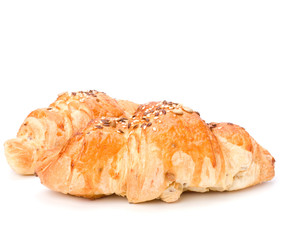 croissant isolated on white background