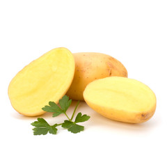 New potato and green parsley