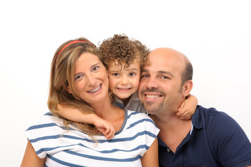 Obraz premium family embraced