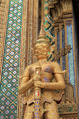 Obraz premium статуя из Большого королевского дворца в Бангкоке