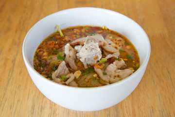 thai noodle soup