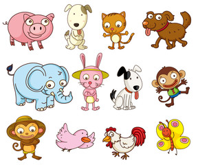 cartoon animals