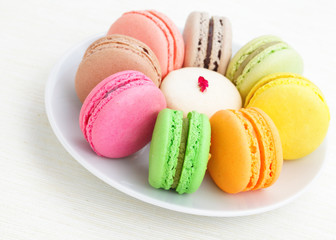 Colorful macaroon