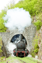 steam locomotive (126.014), Resavica, Serbia
