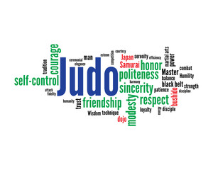 WEB ART DESIGN TAG CLOUD JUDO MARTIAL ARTS  002
