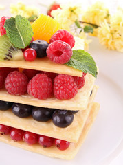 fresh healthy dessert