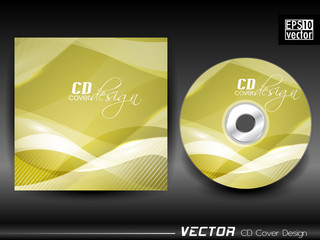 Vector CD cover design.