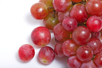 grapes isolated