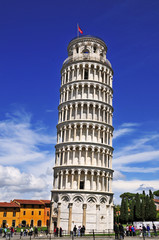 Fototapeta na wymiar Pisa, Krzywa Wieża w Pizie