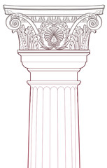 Design Elements - Ancient Column