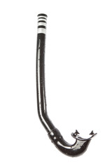 Tube for diving and hunting. On a white background.