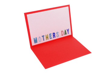 Mother's day greeting card