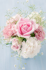 Pink flowers