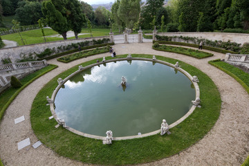 View of the Villa of the Queen Garde