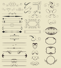 Calligraphic Vector Shapes
