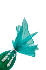 Green chocolate Easter egg