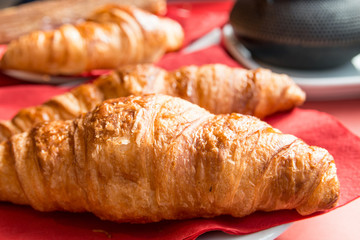fresh croissant