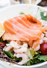 Fresh seafood salad