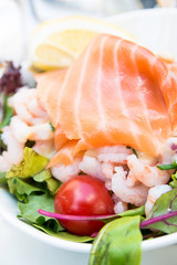 Fresh seafood salad