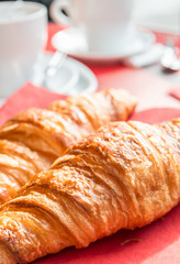 fresh croissant