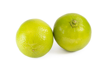 Two green lime