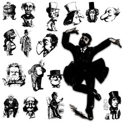 character action unca pale style design costume