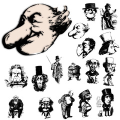 character action unca pale style design costume