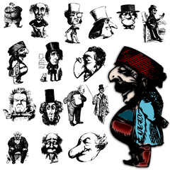 character action unca pale style design costume