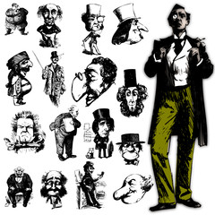 character action unca pale style design costume