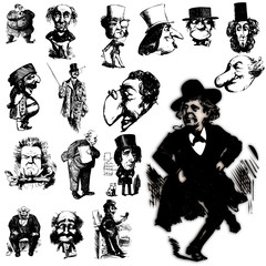 character action unca pale style design costume