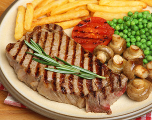 Sirloin Beef Steak Dinner