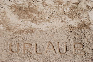 Urlaub im Sand