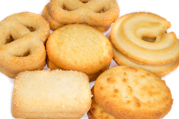 Cookies isolated on white