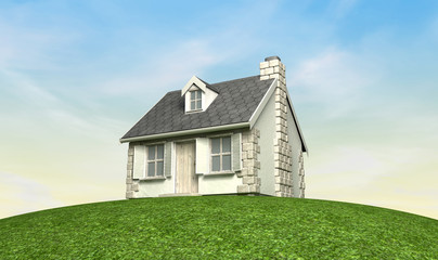 Cottage On A Hill