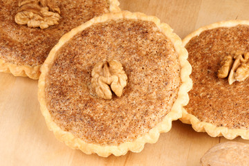 Mini walnut tarts