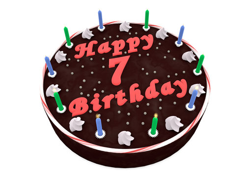 Happy Birthday Schokoladenkuchen 7