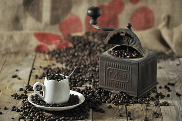 Obraz premium macinino per caffè