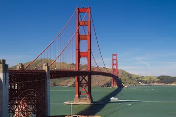 Photo sur Plexiglas Pont du Golden Gate San Francisco Golden Gate bridge