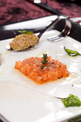 fish tartare