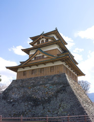 Fototapeta premium Takashima castle main keep