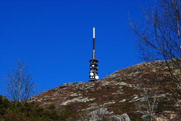 ulriken tower in Bergen Norway