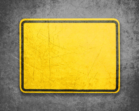 Yellow Sign