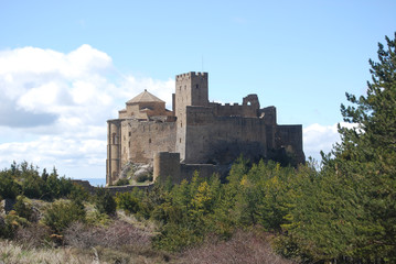 Fototapeta na wymiar Loarre Castle. Prowincja Huesca.