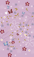 Blumen,Blüten,Schmetterlinge