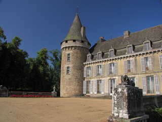 Château de Coussac-Bonneval ; Limousin ; Périgord
