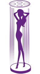 Beauty salon. Solarium